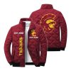 Trojans Est 1988 Winter Warm Quilted Jacket