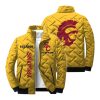 Trojans Est 1988 Winter Warm Quilted Jacket 4