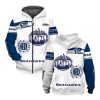Unisex Seahawks Printed Bold Zip Hoodie