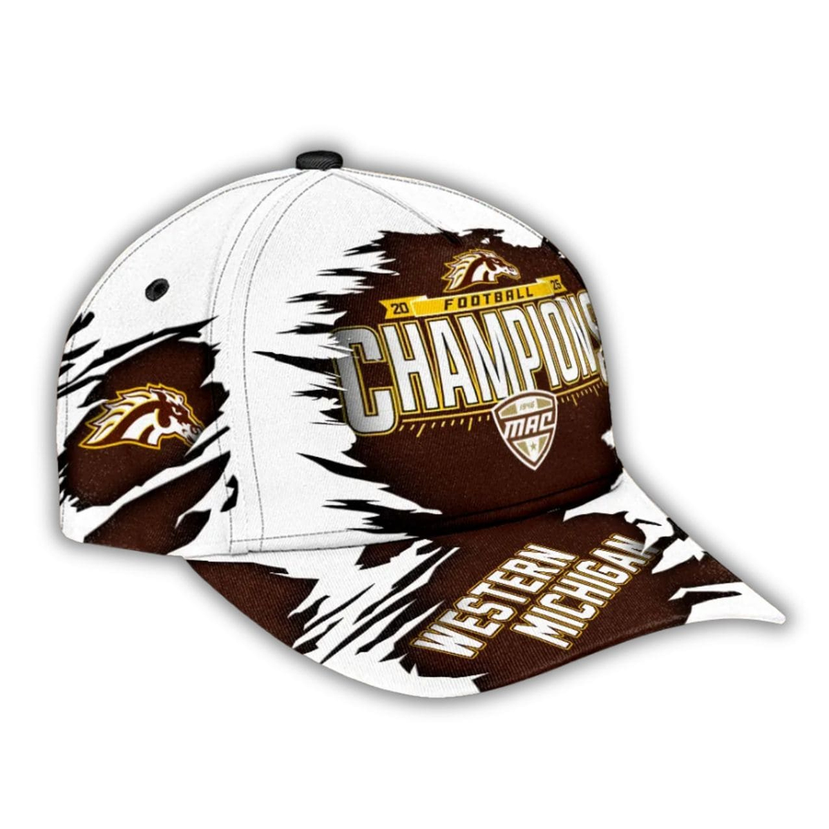 Western Michigan Broncos 2025 MAC Football Champions Classic Cap 2