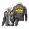 Wolverines Est 1879 Winter Fleece Jacket 4