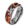 2026 Bears SB LX Silver Tungsten Ring