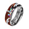 2026 Broncos SB LX Silver Tungsten Ring