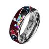 2026 Texans SB LX Silver Tungsten Ring