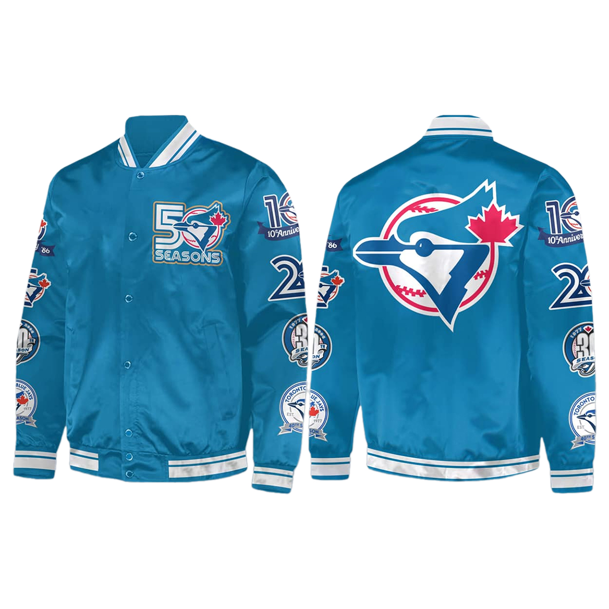 Blue Jays 50th Anniversary 2026 Bomber Jacket