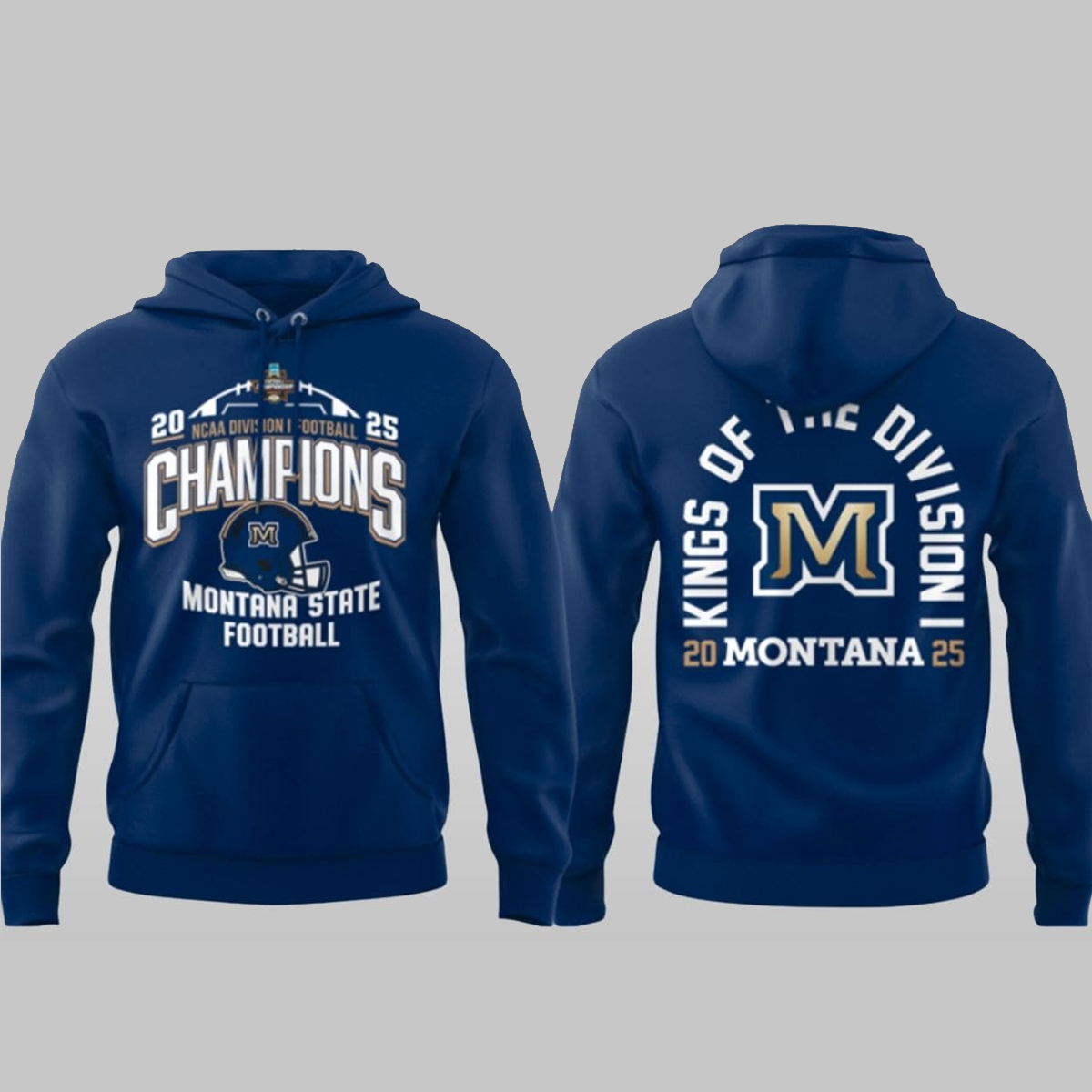 Bobcats 2025 Division I Champions Hoodie