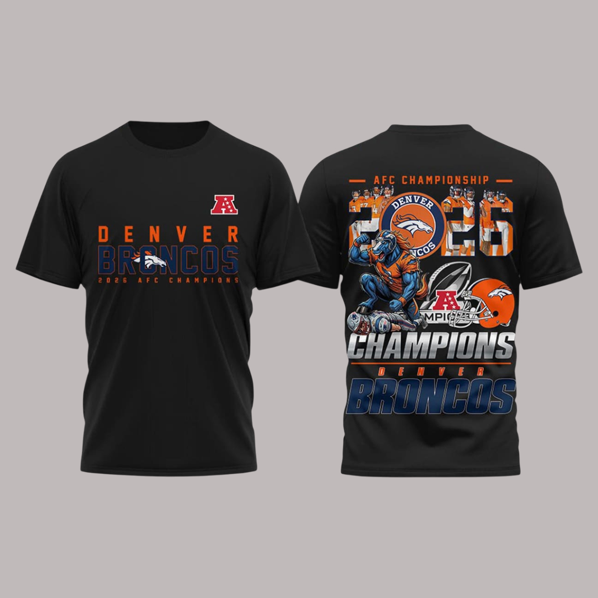 Broncos 2026 AFC Championship Champions Shirt