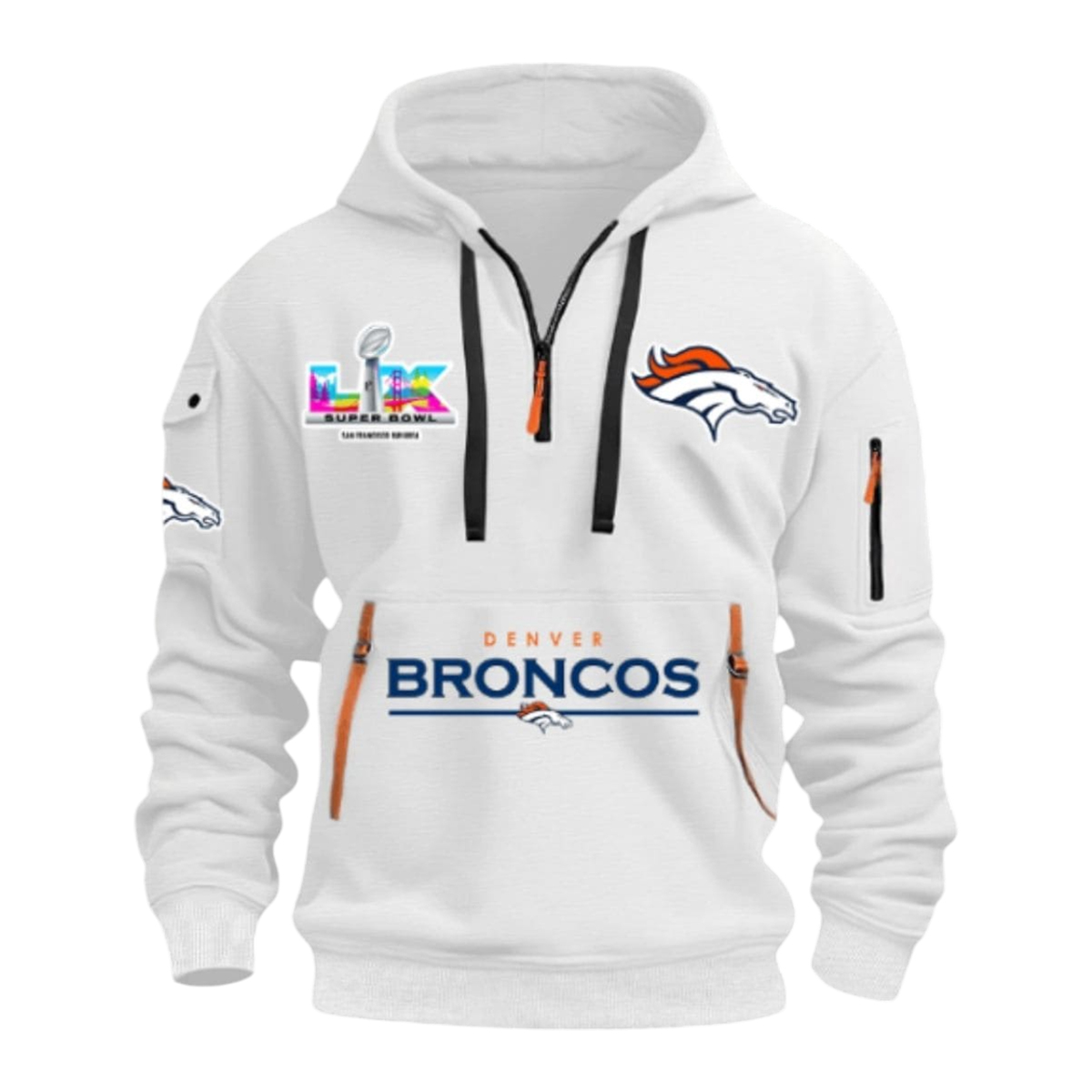 Broncos 2026 LX Quarter Zip Hoodie