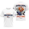 Broncos Road To SB 3D Shirt