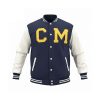 CM Punk Steiner Bros Print Varsity Bomber Jacket