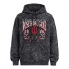 Hoosiers 2026 Rose Bowl Game Acid Wash Hoodie