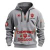 Indiana National Champions Quarter Zip Hoodie 2026 2