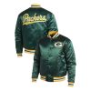 Joe Goll Green Bay Packers Satin Jacket