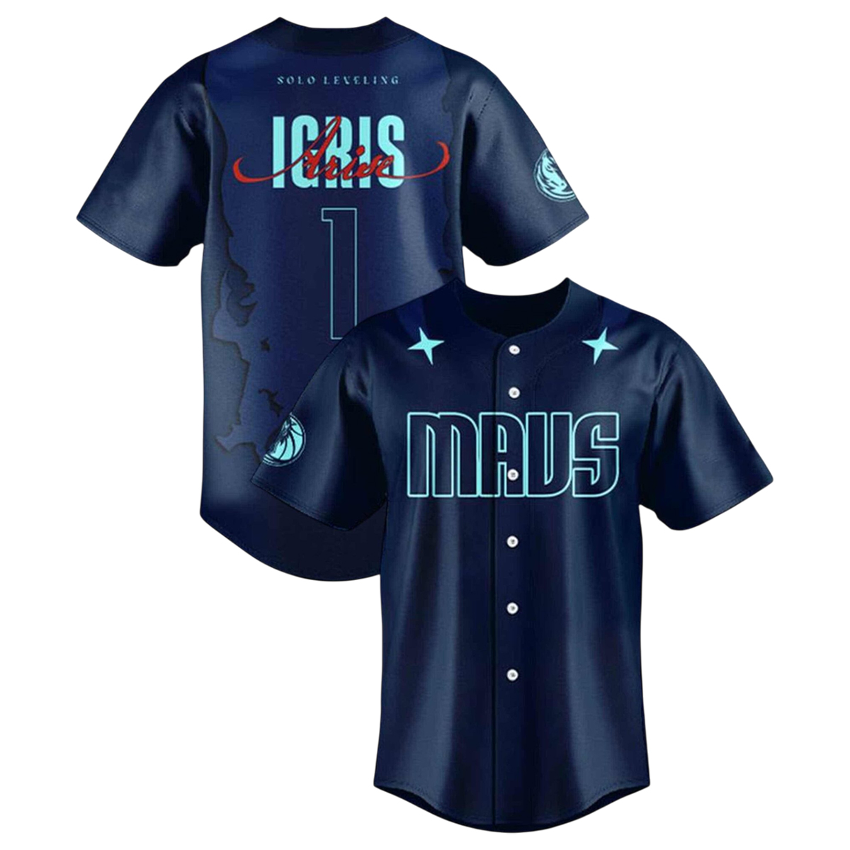 Mavericks Solo Leveling Anime Night 2026 Jersey