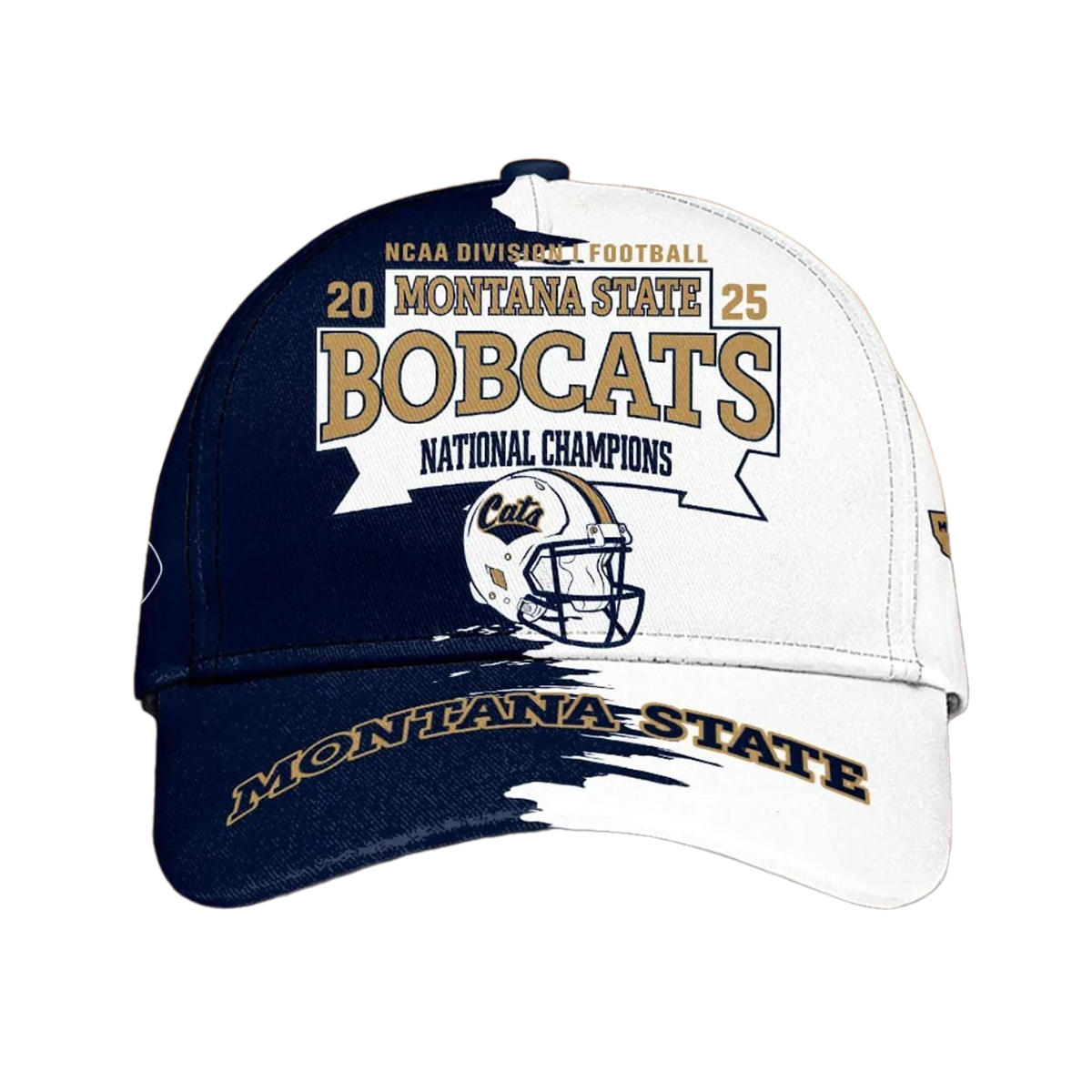 Montana State Football 2025 National Champions All Over Print Cap