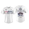 NE Patriots Champions Road To SB LX 2026 Jersey 1