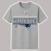 New England Patriots 2025 AFC Champions Locker Room T Shirt