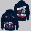 Ole Miss Sugar Bowl Champions 2026 Quarter Zip Hoodie