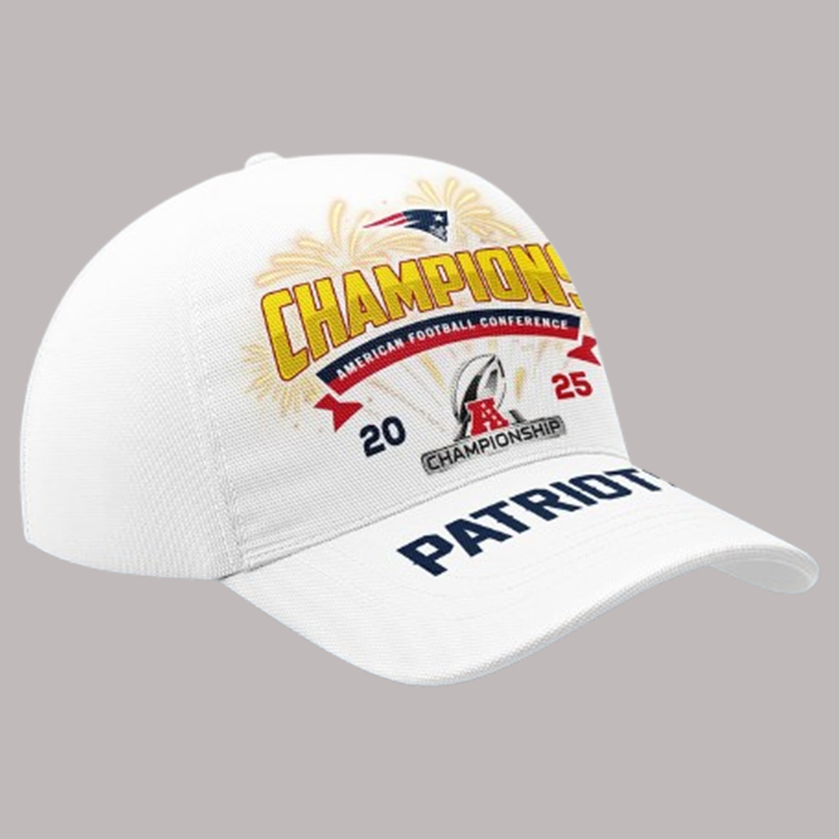 Patriots 2025 AFC Championship Champions Classic Cap 5