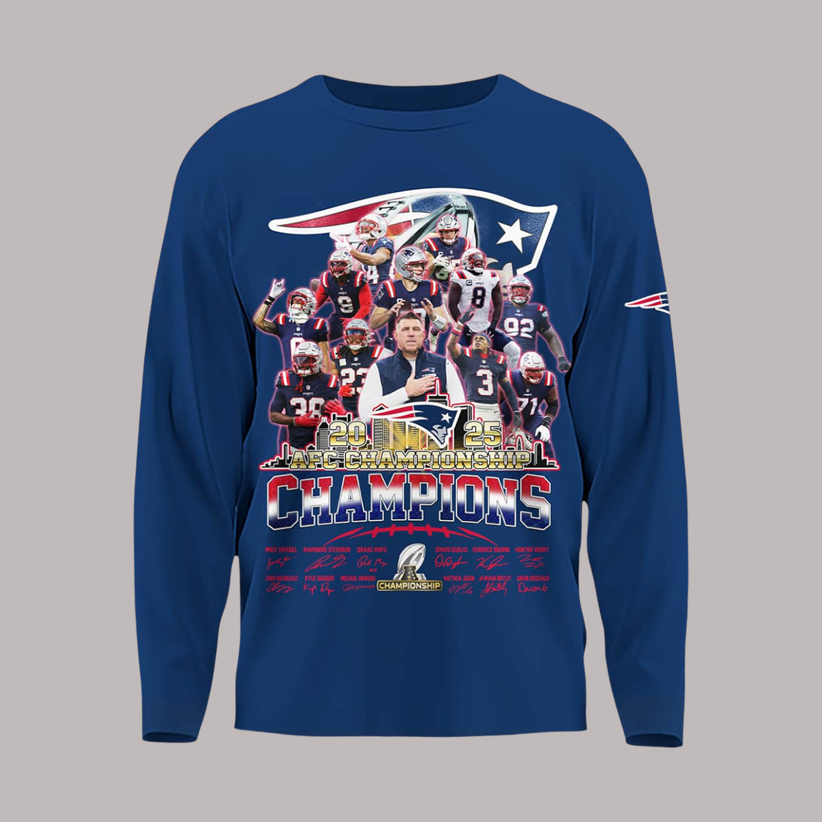 Patriots 2025 AFC Championship Champions Sweatshirt 2