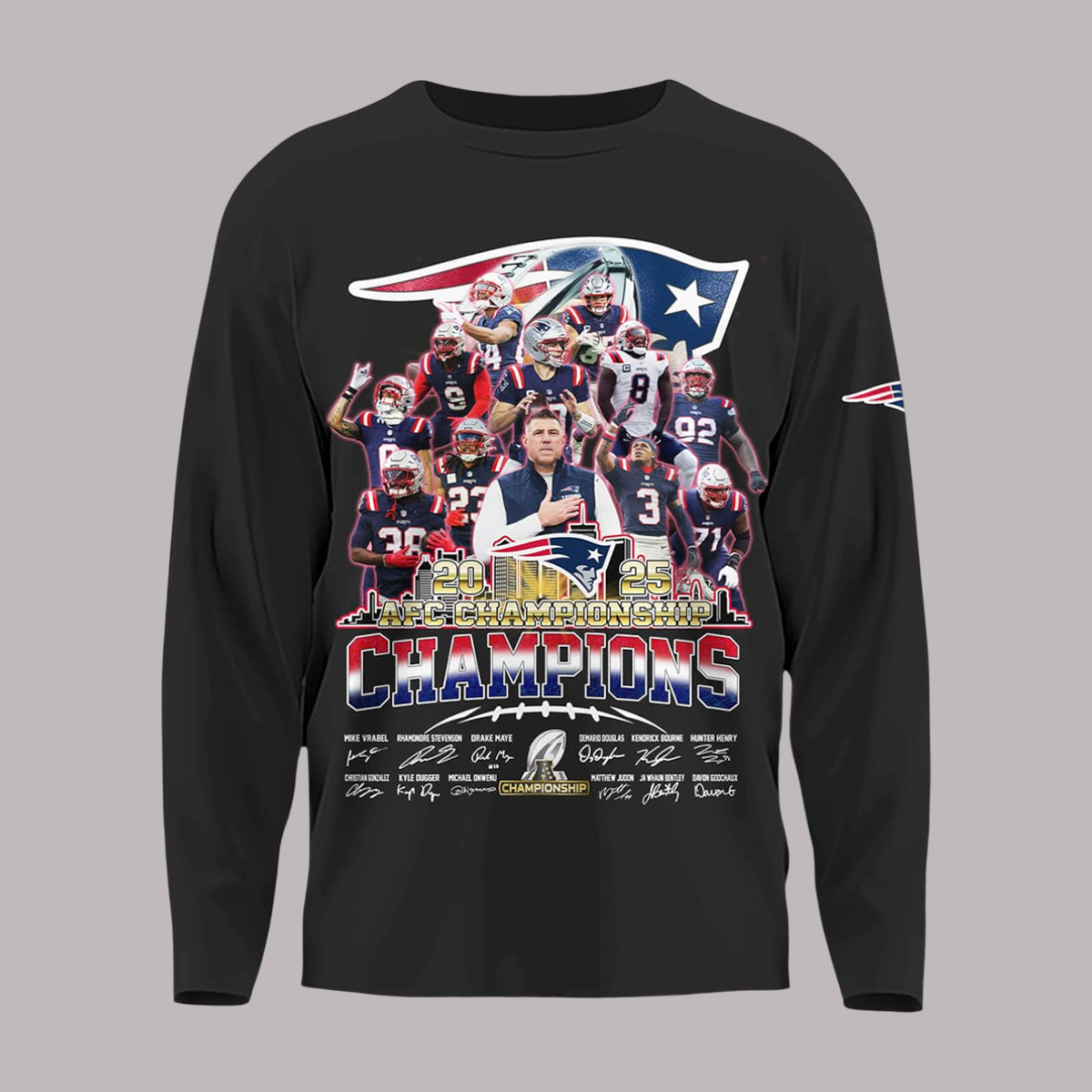 Patriots 2025 AFC Championship Champions Sweatshirt 3