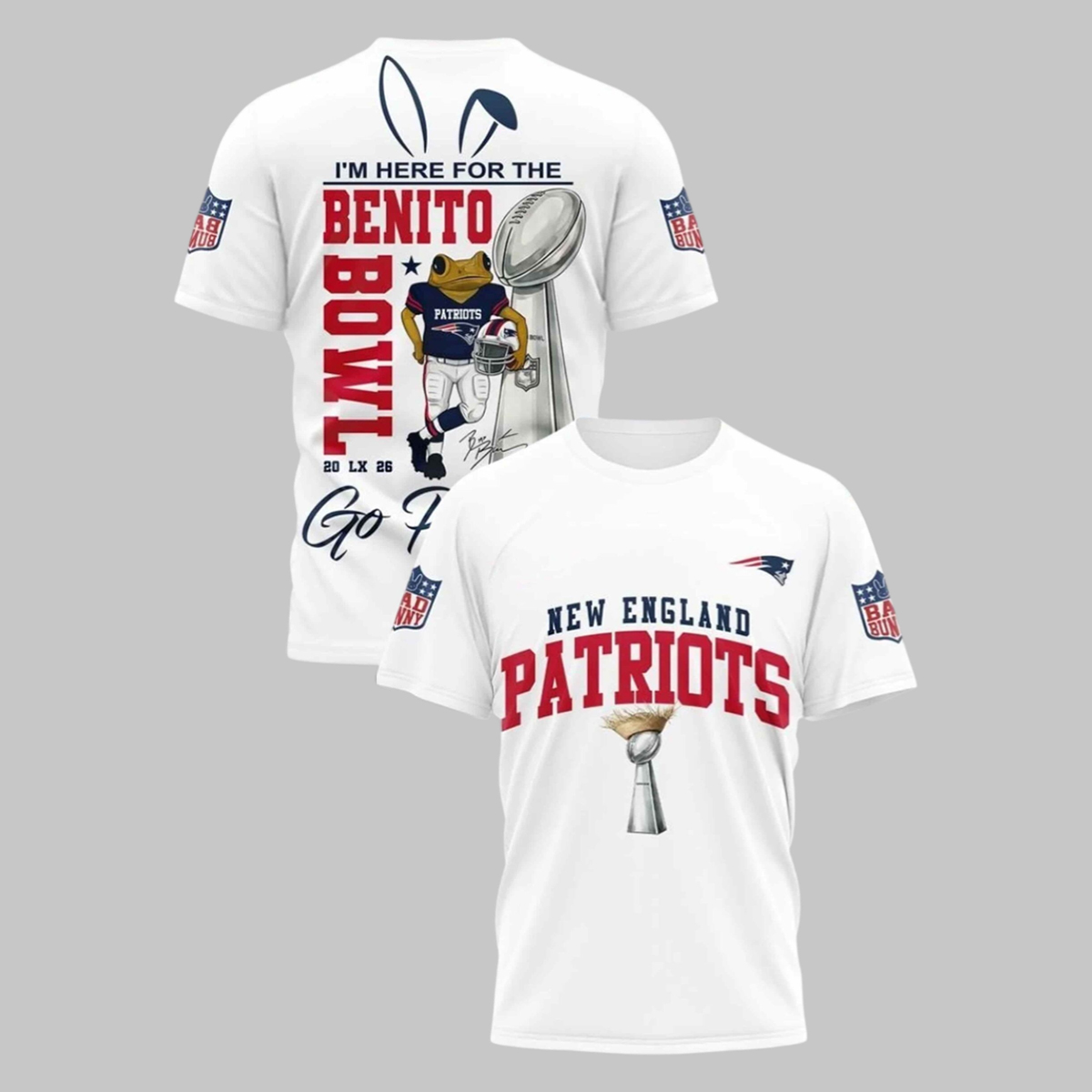 Patriots Benito Bowl 2026 Super Bowl Cup Shirt