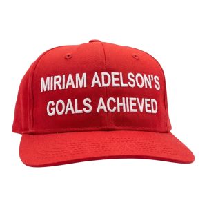 Miriam Adelson's Goals Achieved Hat