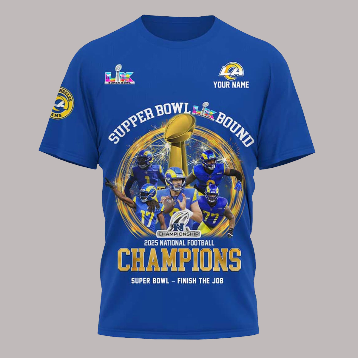 Rams 2025 NFC Champions Shirt
