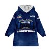 Seahawks 2025 2026 SB LX Champions Blanket Hoodie 2