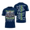 Seahawks 2025 NFC West Champions Signature Shirt