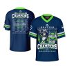 Seahawks 2025 NFC West Division Champions Jersey