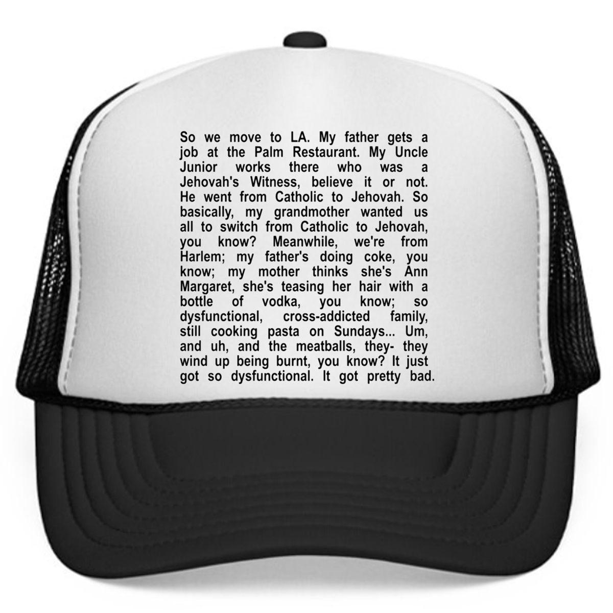 So We Move To La Queen Of Melrose Hat