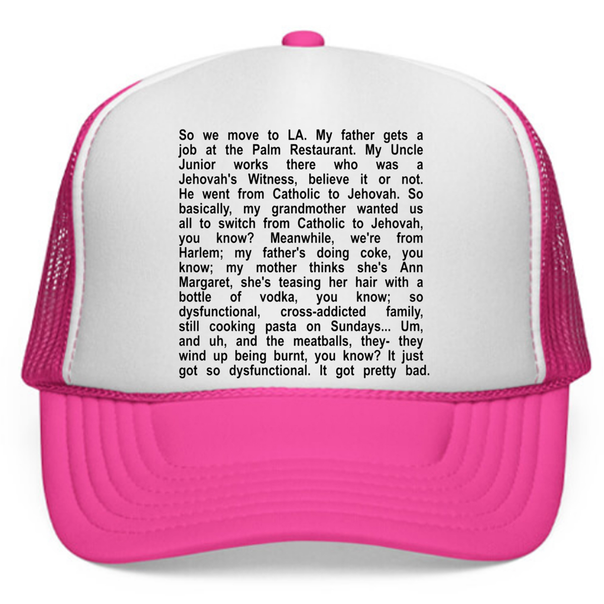 So We Move To La Queen Of Melrose Hat