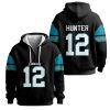 Travis Hunter 12 Jaguars Quarter Zip Waffle Hoodie 1