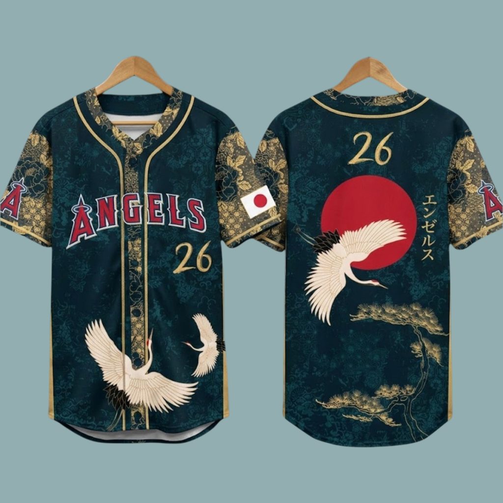 2026 Angels Japanese Heritage Night Giveaway Jersey