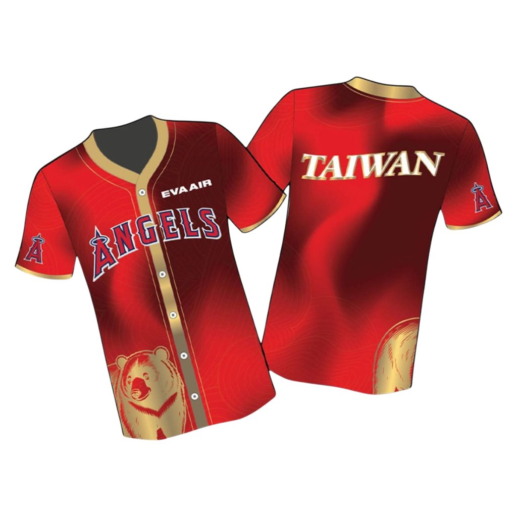 2026 Angels Taiwanese Heritage Night Giveaway Jersey