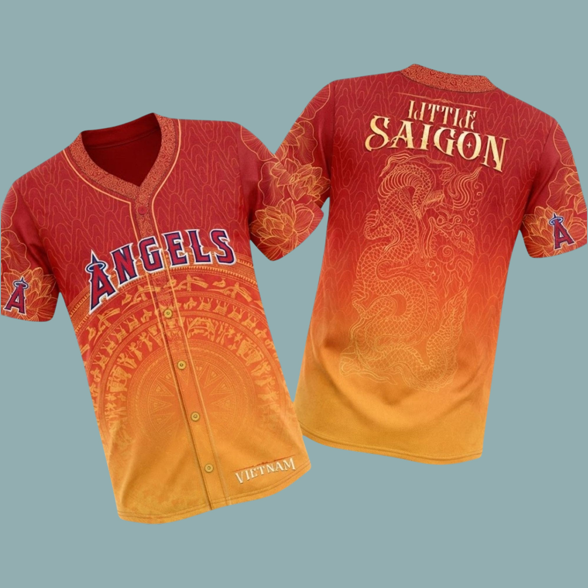 2026 Angels Vietnamese Heritage Day Giveaway Jersey