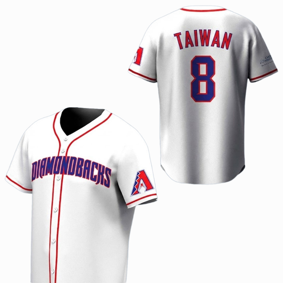 2026 Arizona Diamondbacks Taiwanese Heritage Celebration Jersey Giveaway