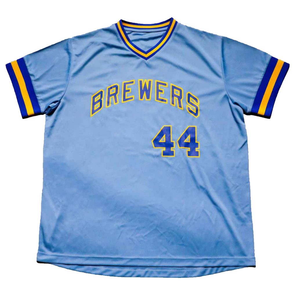2026 Brewers Hank Aaron Replica Jersey Giveaway