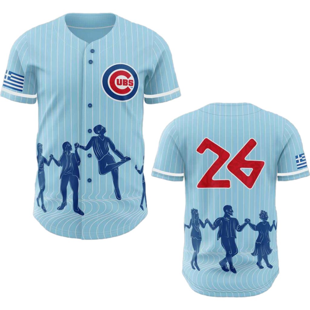 2026 Cubs Greek Heritage Jersey Giveaway 2026 Cubs Greek Heritage Jersey Giveaway