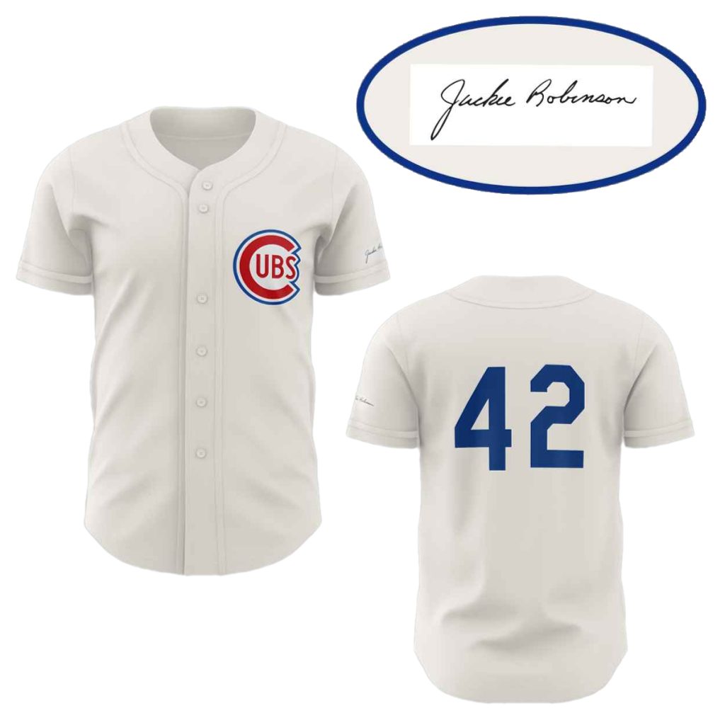 2026 Cubs Jackie Robinson Day Jersey Giveaway