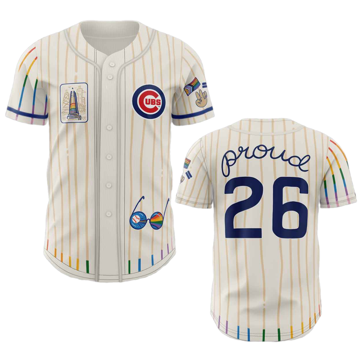 2026 Cubs Pride Celebration Jersey Giveaway