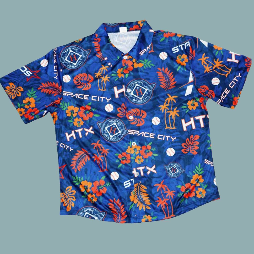 2026 Giveaway Astros City Connect Hawaiian Shirt