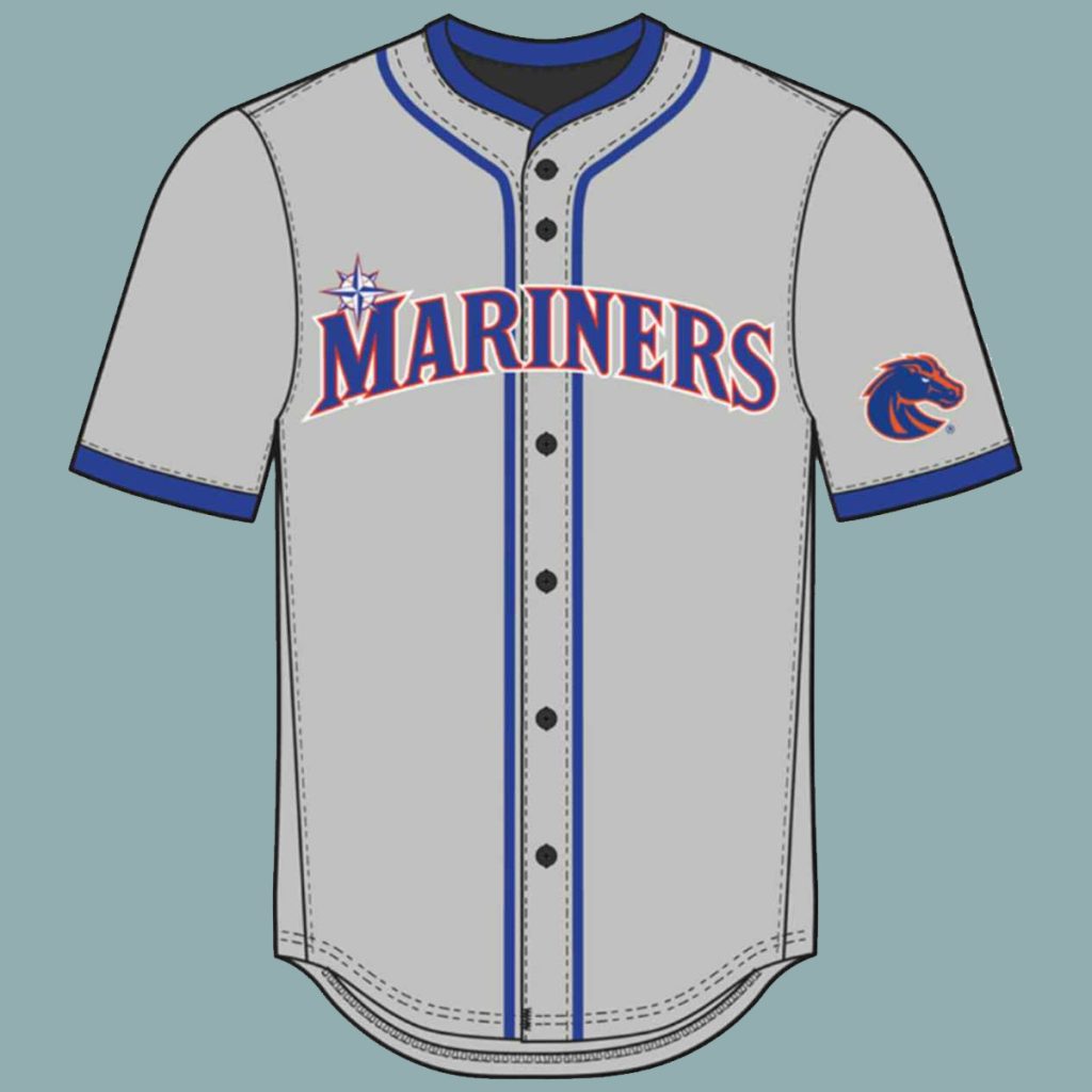 2026 Giveaway Mariners Boise State Jersey