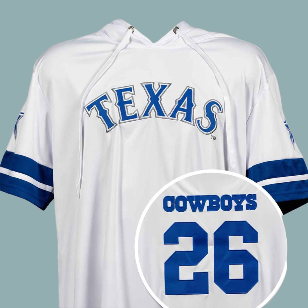2026 Giveaway Rangers Dallas Cowboys Jersey