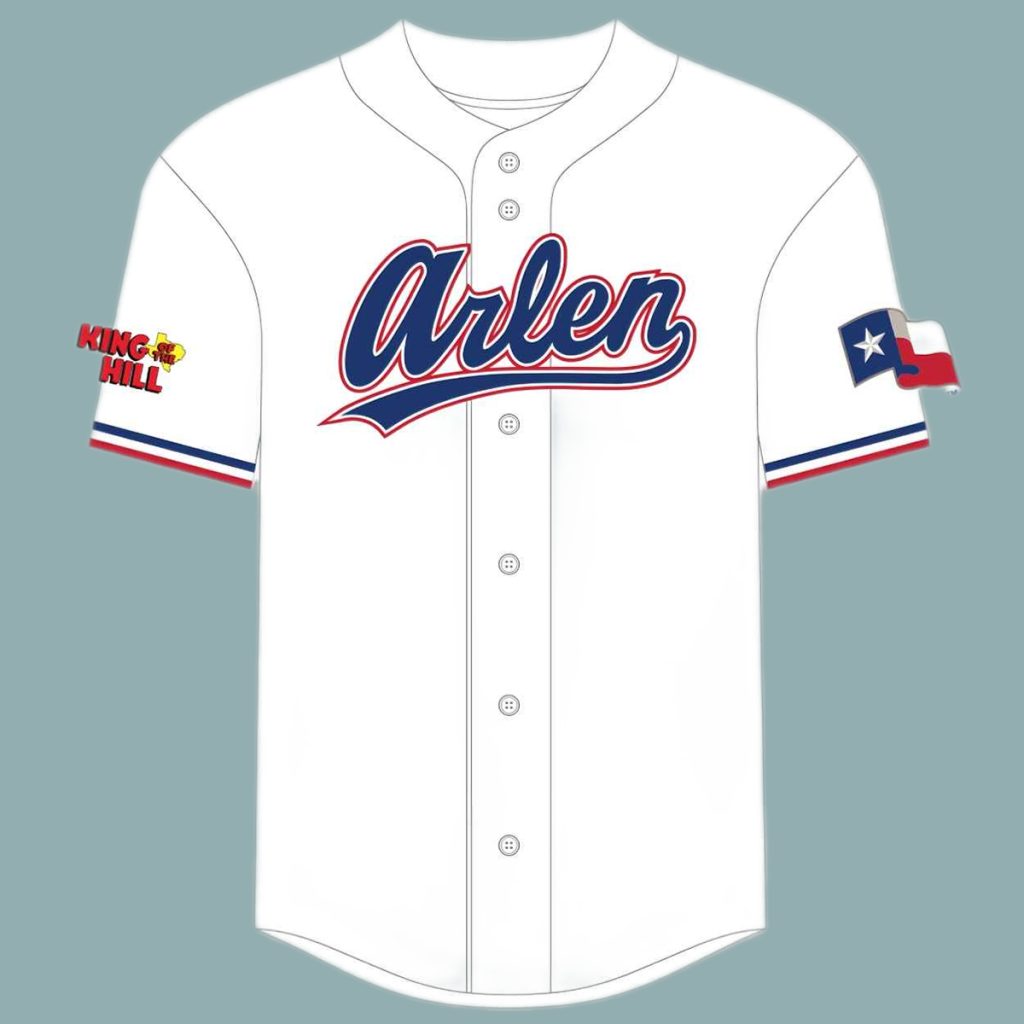 2026 Giveaway Rangers King of the Hill Jersey
