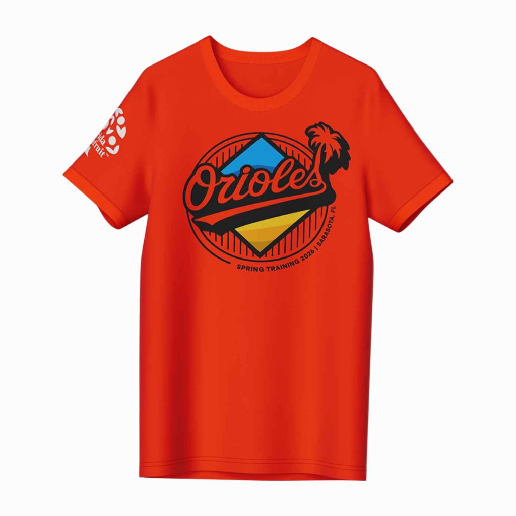 2026 Orioles Spring Training T Shirt Giveaway