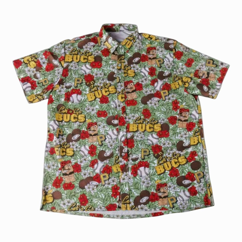 2026 Pirates Bucco Luau Weekend Hawaiian Shirt Giveaway