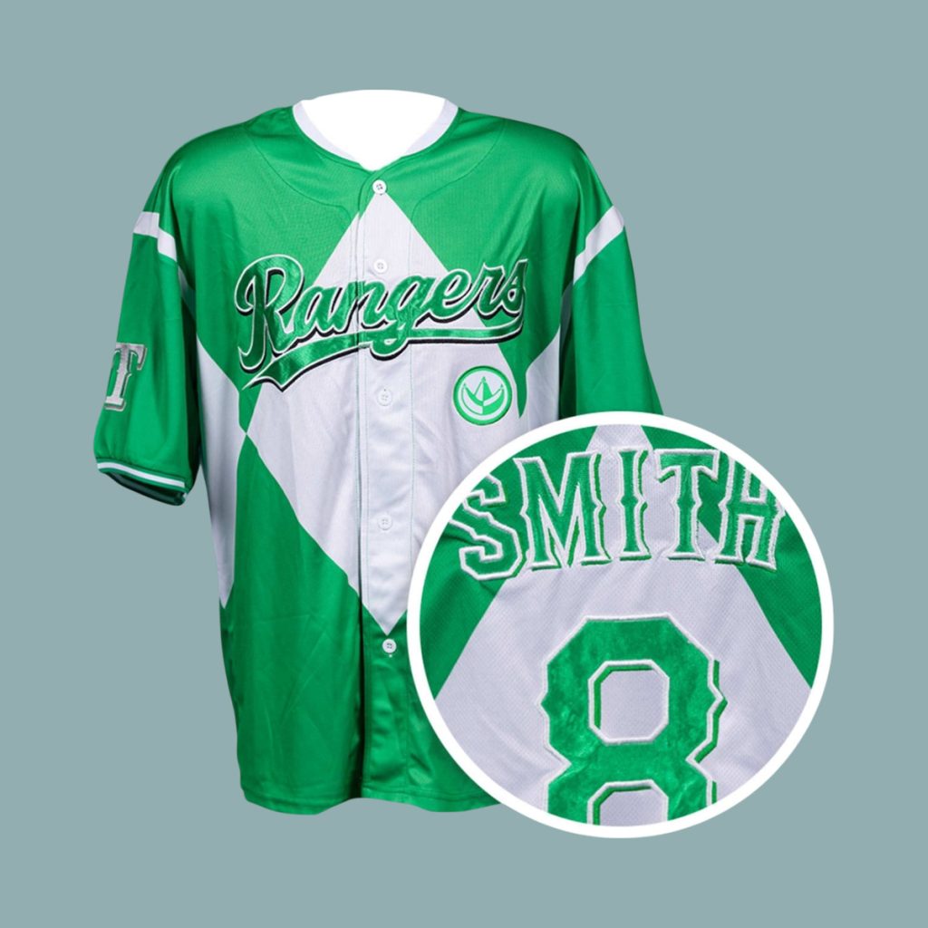 2026 Rangers Green Josh Smith Power Giveaway Jersey