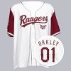 2026 Rangers Texas Women's University Night Jersey Giveaway